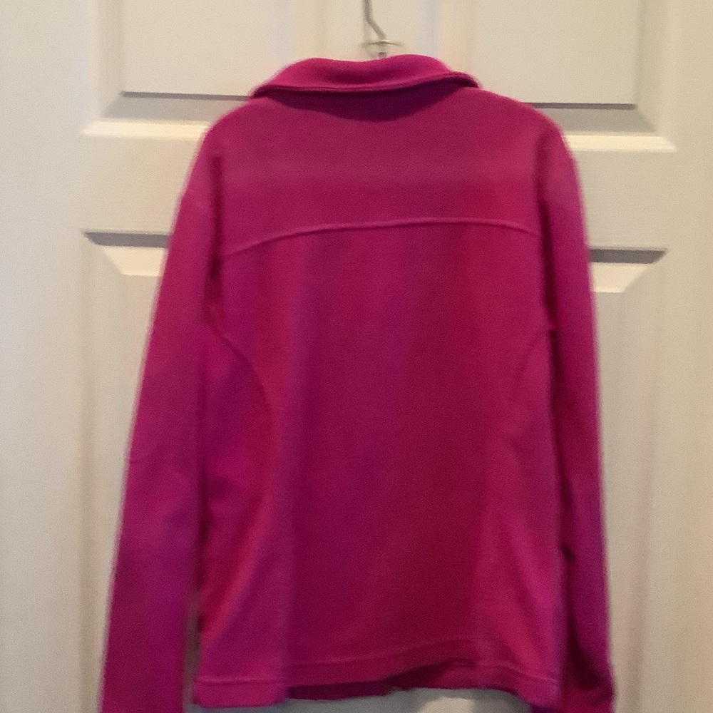 Columbia Women's Vibrant Pink Utility Jacket, full zip fleece - Picture 5 of 7